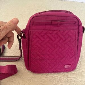 Lug Flapper Crossbody Bag Purse